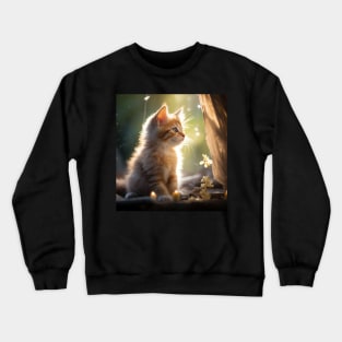 Cute kitten Crewneck Sweatshirt